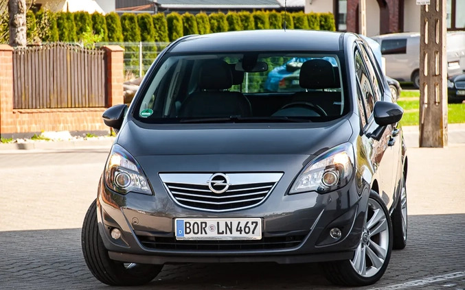 Opel Meriva cena 24900 przebieg: 173500, rok produkcji 2011 z Zagórz małe 742